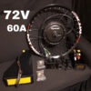 72V battery + 60a, 5000w peak ebike conversion kit 72V battery + 60a, 5000w peak ebike conversion kit