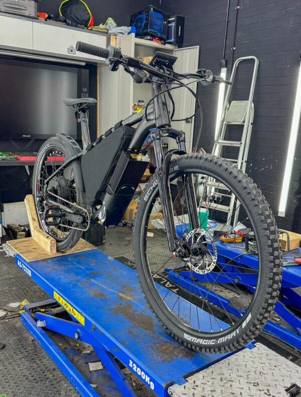 Kona fire black on black
