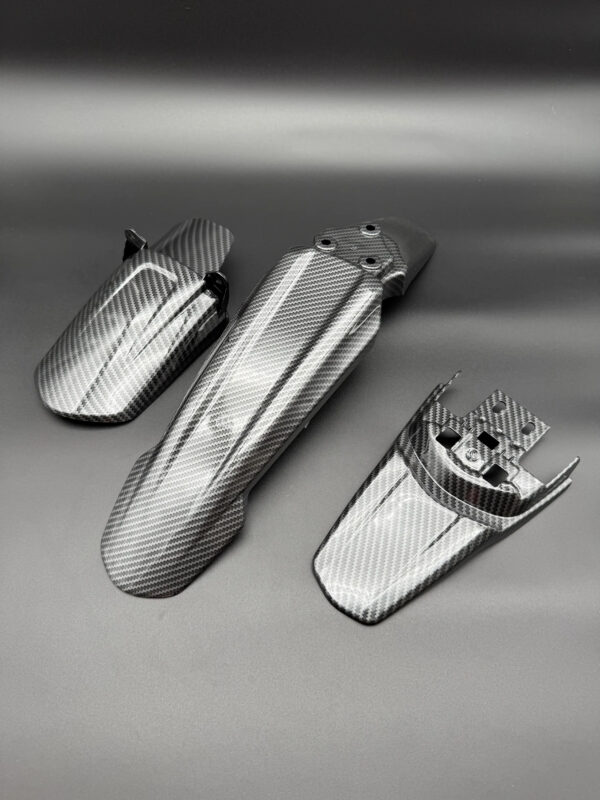 Surron Light Bee Carbon Dipped Mudguard Bundle